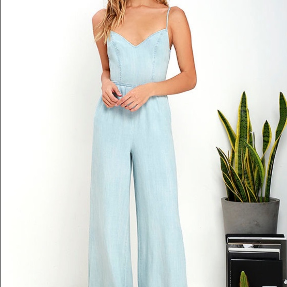 BB Dakota Elliot Jumpsuit Chambray/Denim 0